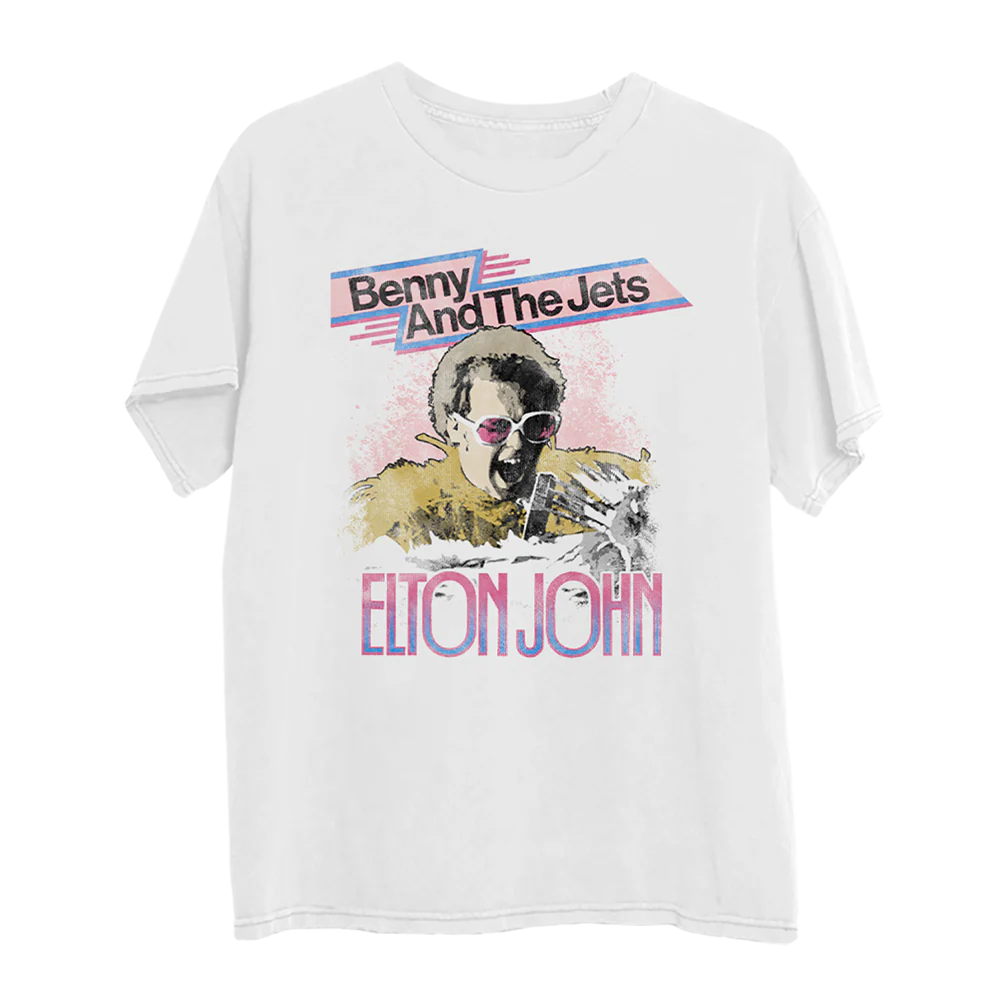 Bennie And The Jets Watercolor Photo T-Shirt