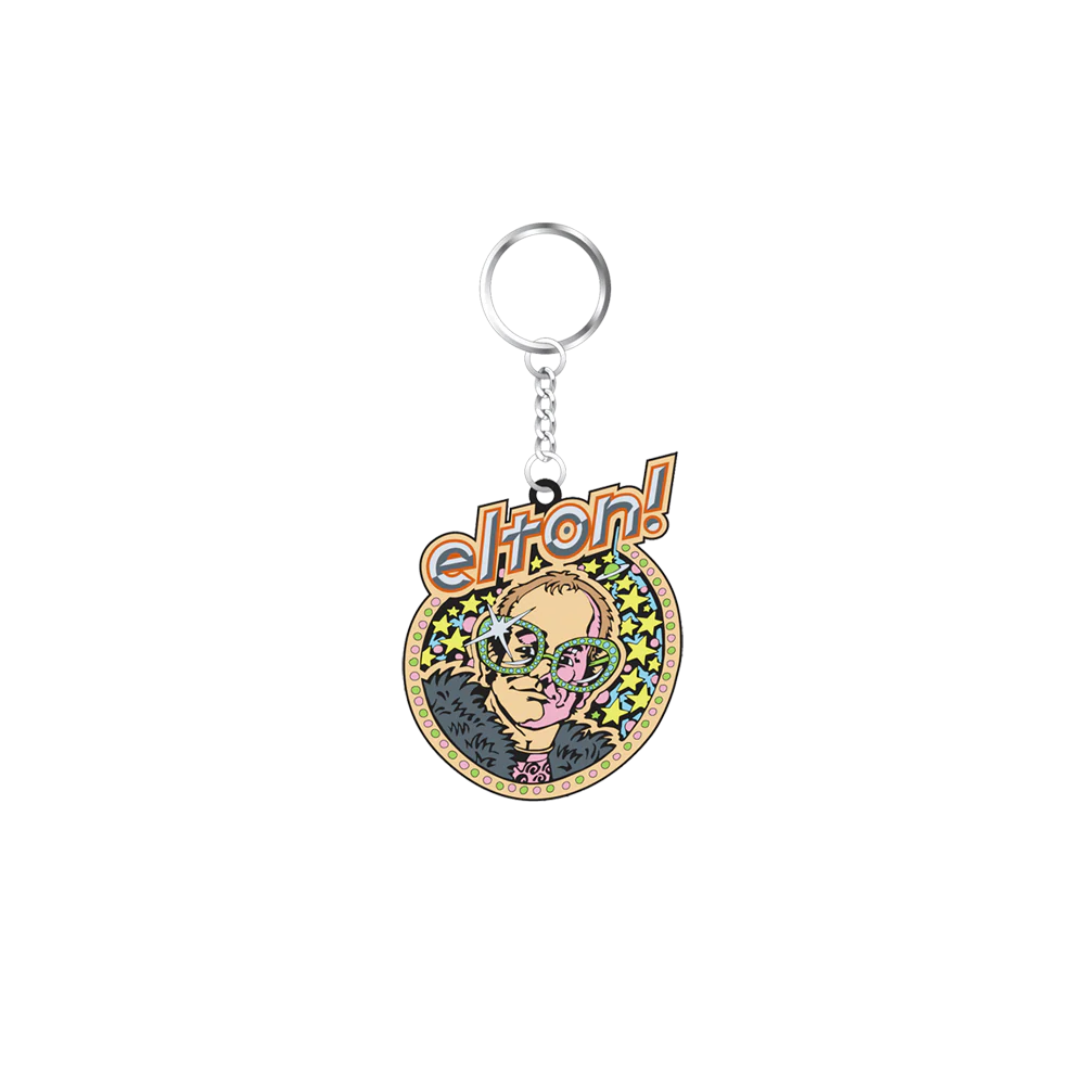 Cartoon PVC Keyring