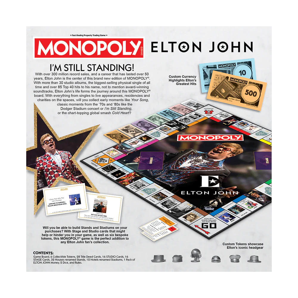 Elton John Monopoly - Image 3