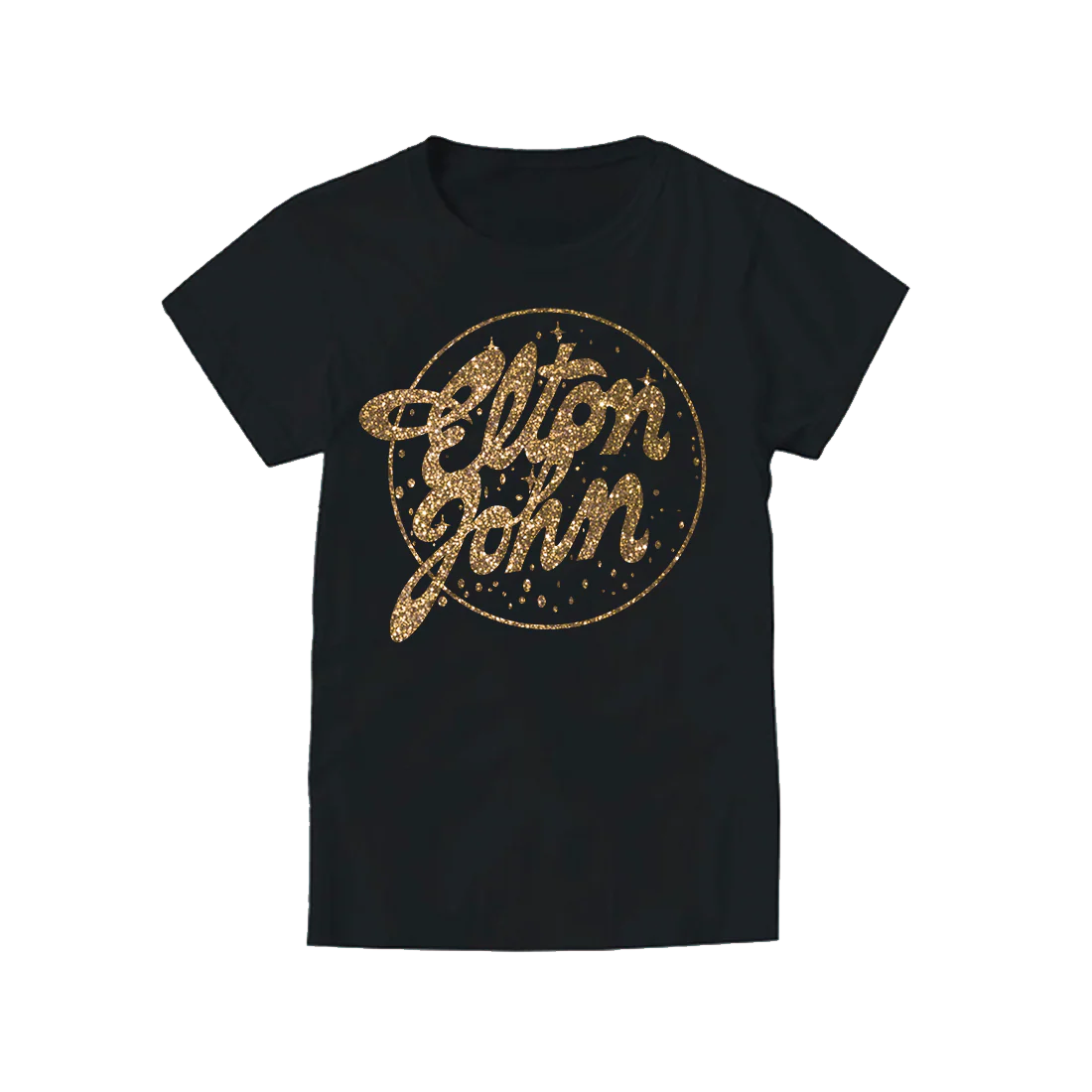 Elton John Women's Glitter T-Shirt