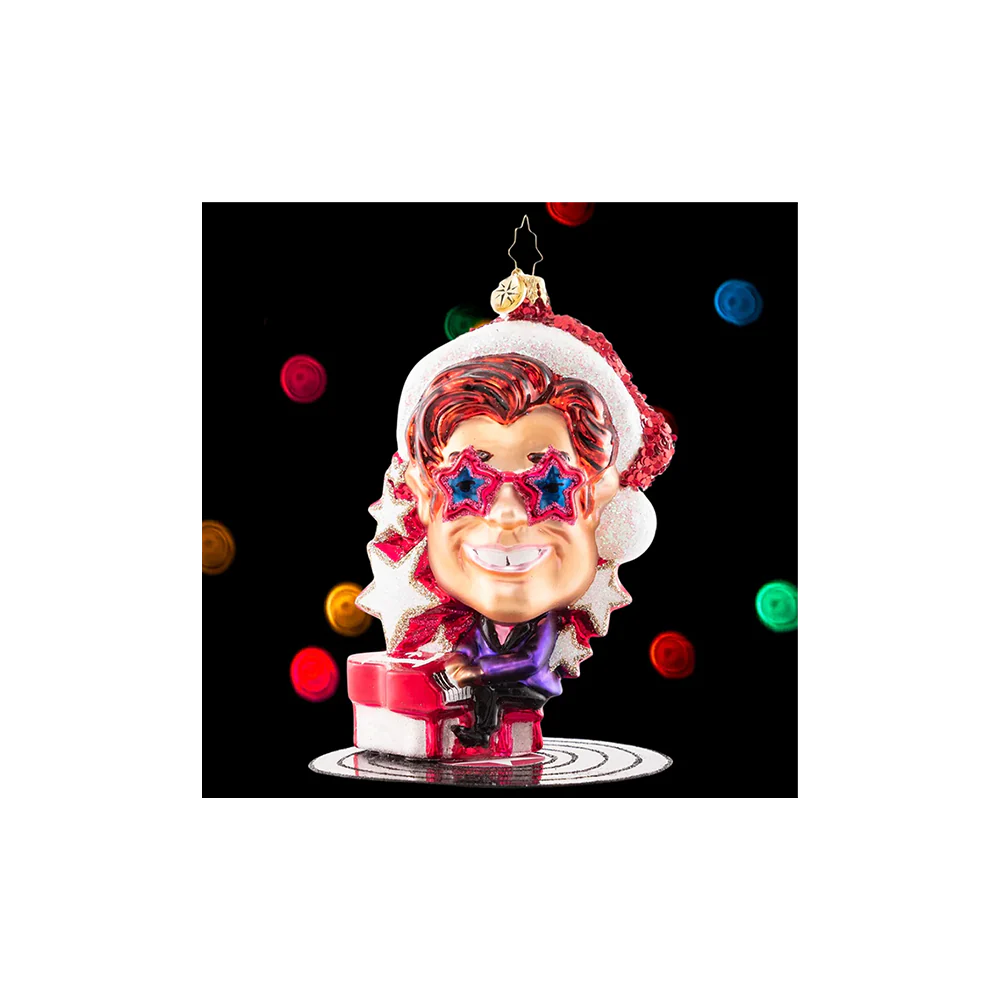Elton John x Christopher Radko - Centre Stage Ornament - Image 3