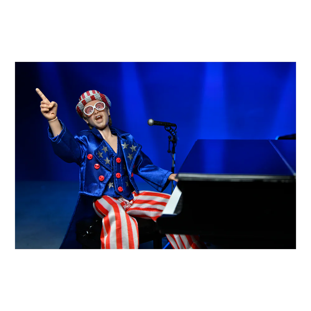 Elton John x NECA 8″ Clothed Action Figure with Piano – Live in ’76 - Image 4