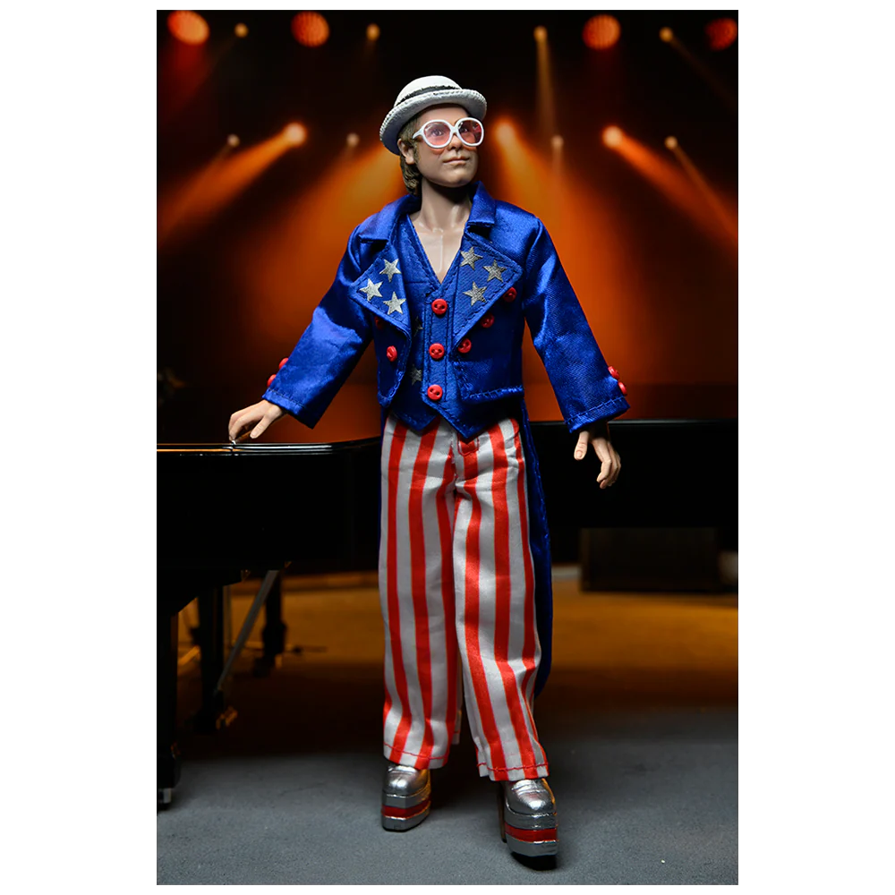 Elton John x NECA 8″ Clothed Action Figure with Piano – Live in ’76 - Image 9