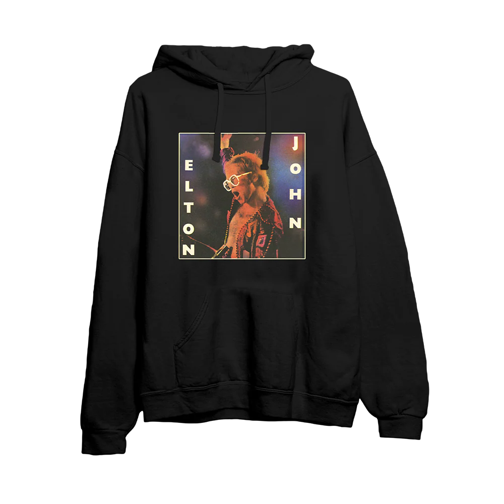 Gradient Square Photo Cover Hoodie