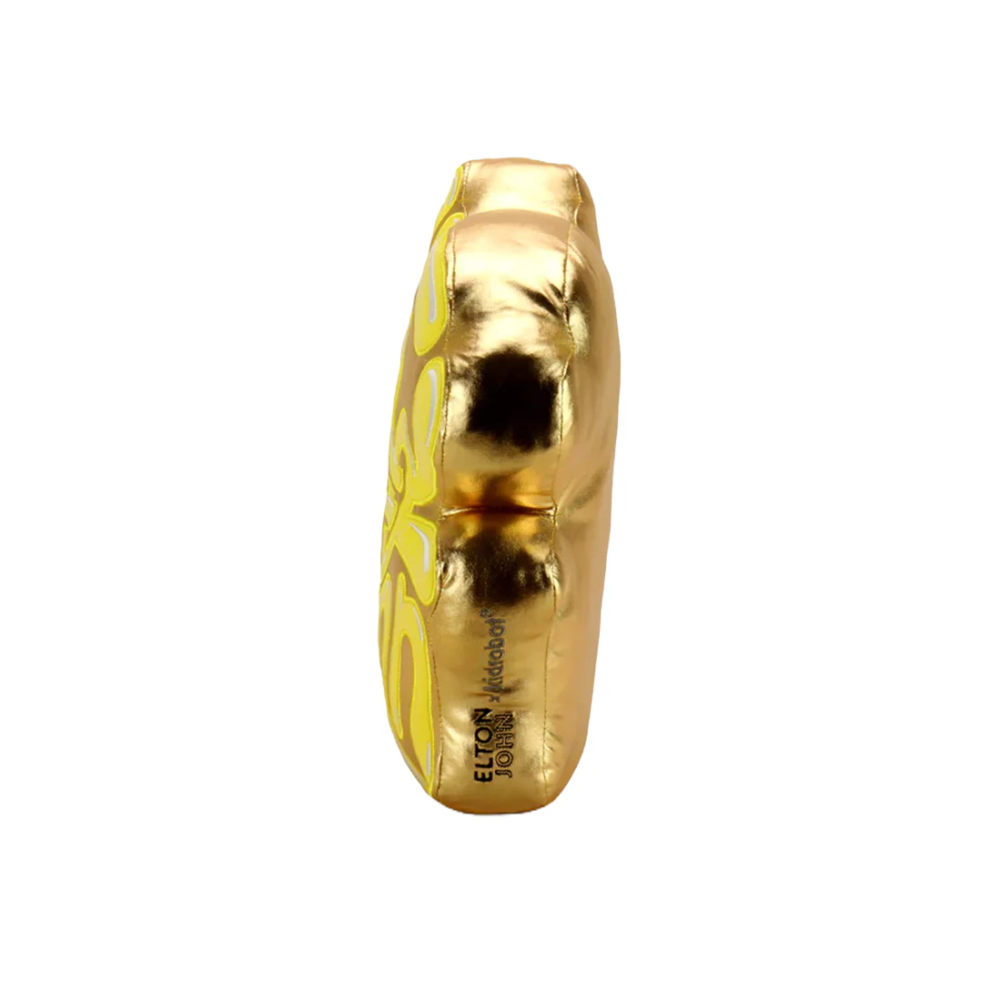 Kidrobot x Elton John Special Edition Gold Pillow - Image 4