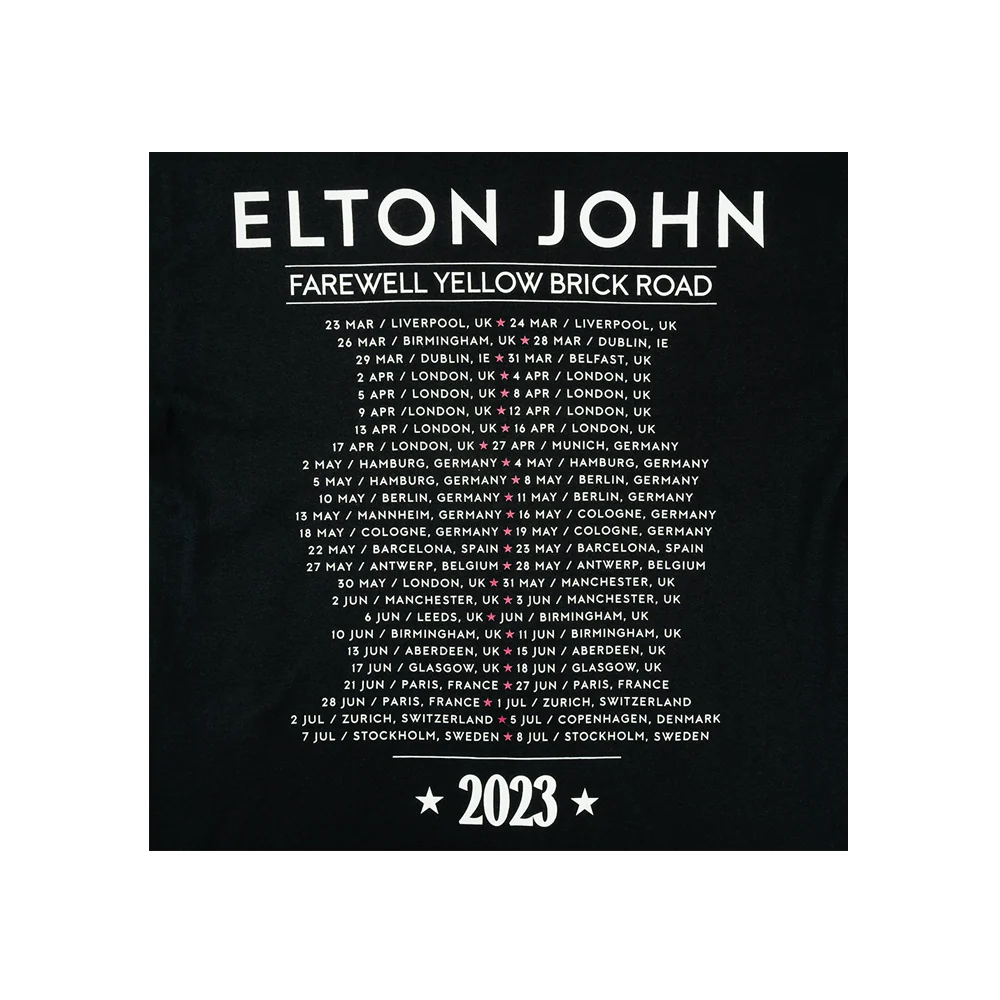 Singing Elton EU/UK 2023 Longsleeve T-shirt - Image 4