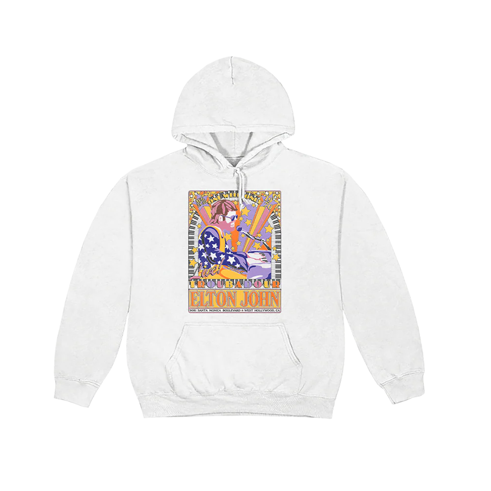 White Troubadour Hoodie