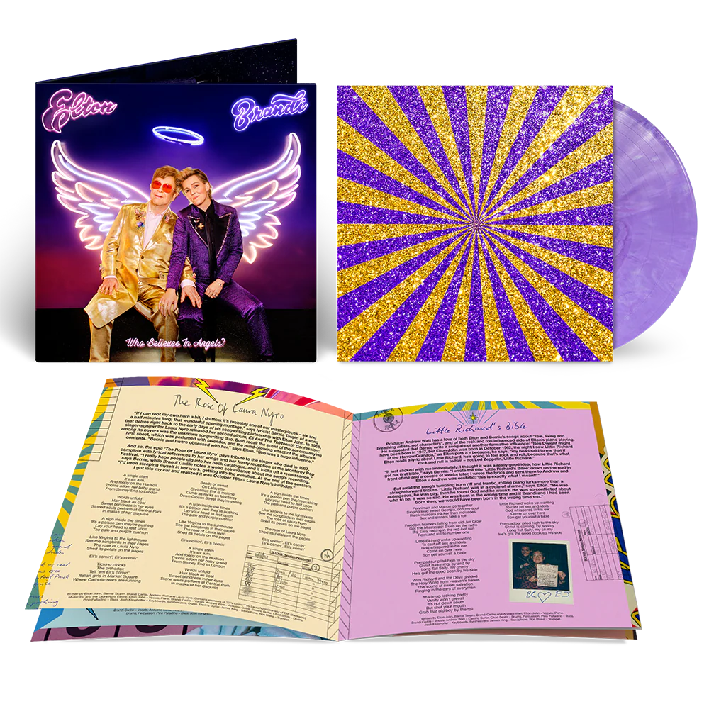 Who Believes In Angels? Store Exclusive Purple Marble Vinyl - Image 3